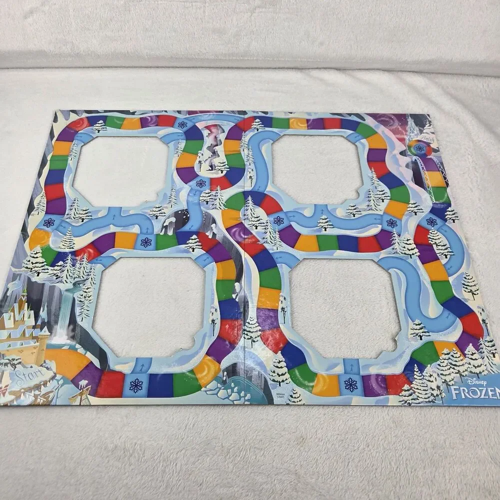 Disney Frozen Surprise Slides‎ Board Game 2014 Wonder Forge Complete